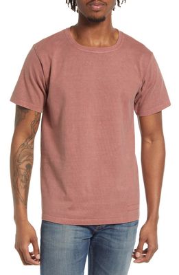 HIROSHI KATO The Stamp Cotton T-Shirt in Red