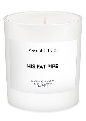 His Fat Pipe Candle