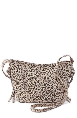 HOBO Bonita Leather Crossbody Bag in Mini Leopard