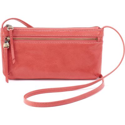 HOBO Cara Leather Crossbody Bag in Cherry Blossom 