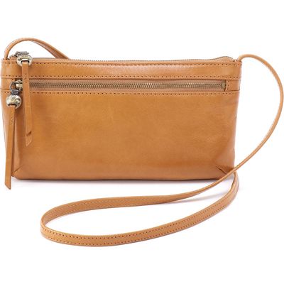 HOBO Cara Leather Crossbody Bag in Natural 