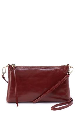 HOBO Darcy Convertible Leather Crossbody Bag in Henna