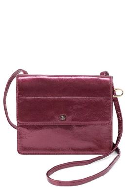 HOBO Jill Leather Wallet Crossbody Bag in Iris