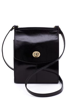 HOBO Medium Mila Leather Crossbody Bag in Black
