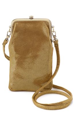 HOBO Melody Leather Crossbody in Shimmer