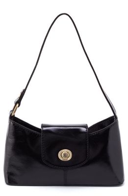 HOBO Mila Leather Shoulder Bag in Black