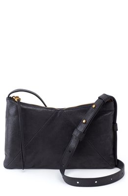HOBO Paulette Small Leather Crossbody Bag in Black