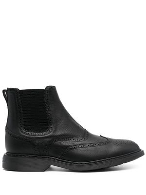 Hogan elasticated side-panel boots - Black