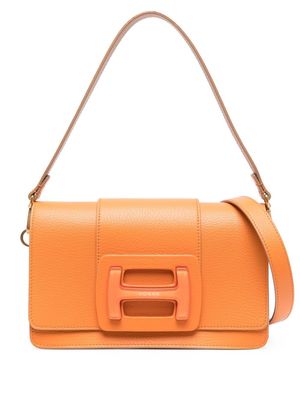 Hogan foldover-top short-handle satchel - Orange