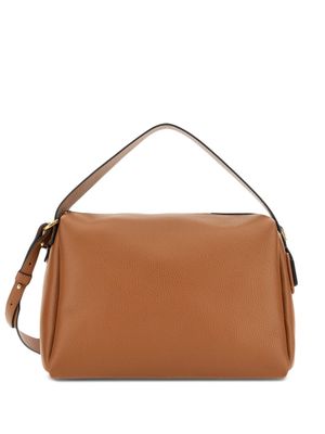 Hogan H-Plexi leather shoulder bag - Brown