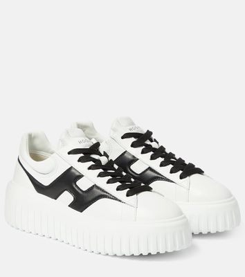 Hogan H-Stripes leather sneakers