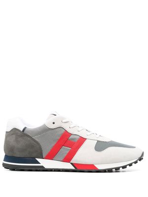 Hogan H383 colour-block sneakers - Grey