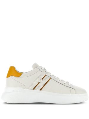 Hogan H580 leather lace-up sneakers - Neutrals