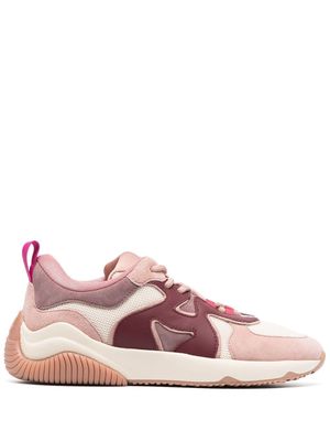 HOGAN H597 panelled low-top sneakers - Pink