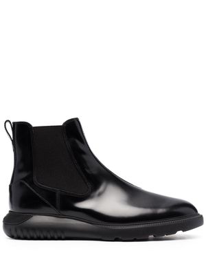 Hogan H600 leather Chelsea boots - Black