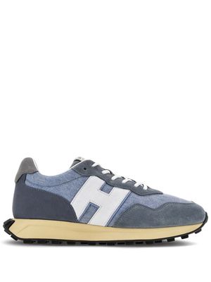 Hogan H601 lace-up suede sneakers - Blue