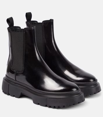 Hogan H629 PVC Chelsea boots