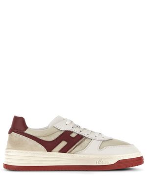 Hogan H630 lace-up suede sneakers - Neutrals