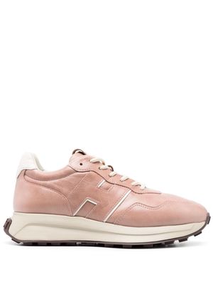 Hogan H641 leather sneakers - Pink