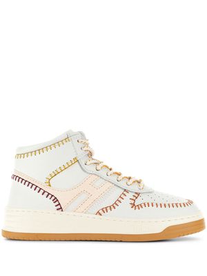 Hogan high-top lace-up sneakers - Neutrals