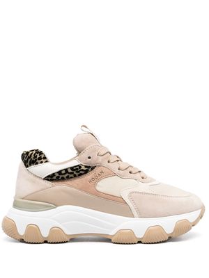 Hogan Hyperactive chunky panelled sneakers - Neutrals
