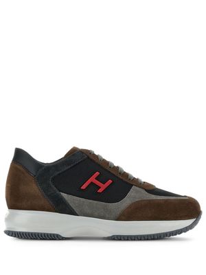 Hogan Interactive H lace-up sneakers - Brown