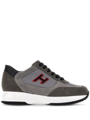 Hogan Interactive H suede sneakers - Grey