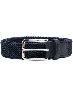 HOGAN interwoven-design belt - Blue