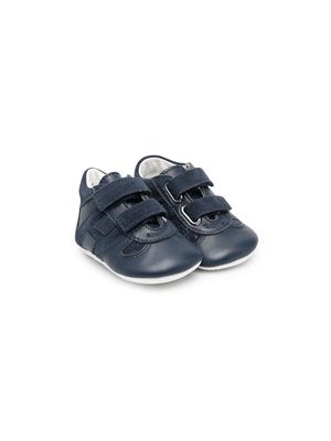 Hogan Kids Olimpia touch-strap trainers - Blue