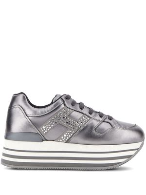 Hogan Maxi H222 sneakers - Silver