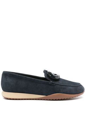 Hogan Olympia leather loafers - Blue