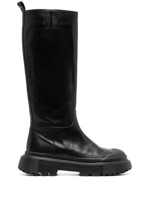 Hogan Stivale leather boots - Black