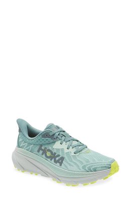 HOKA Challenger 7 Running Shoe in Mist Green /Trellis