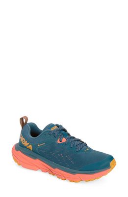HOKA Challenger ATR 6 Trail Running Shoe in Blue Coral /Camellia