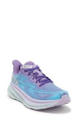 HOKA Clifton 9 Running Shoe in Chalk Violet /Pastel Lilac