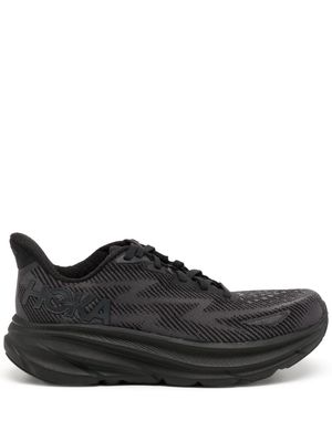 HOKA Clifton 9 running sneakers - Black