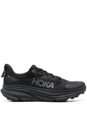 HOKA logo-print sneakers - Black