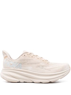 Hoka One One Clifton 9 low-top running sneakers - Neutrals