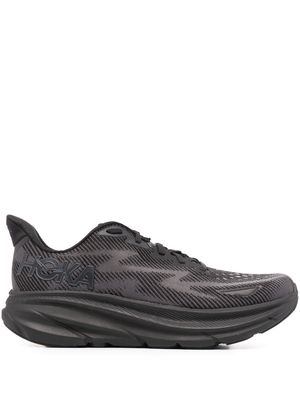 Hoka One One Clifton 9 low-top sneakers - Black