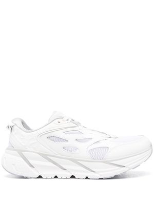 Hoka One One Clifton L panelled sneakers - White