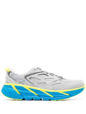 Hoka One One low-top panelled sneakers - Grey