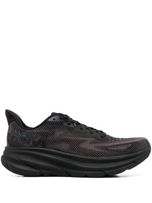 Hoka One One mesh-panel lace-up sneakers - Black