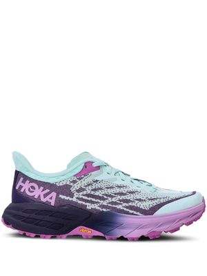 HOKA Speedgoat 5 logo-print sneakers - Blue