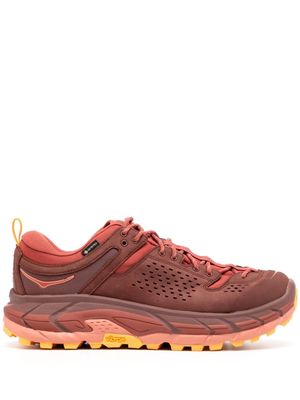 HOKA Tor Ultra-Low panelled sneakers - Red
