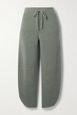 Holden - Chalet Brushed Knitted Track Pants - Gray