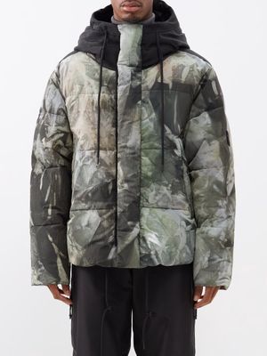 Holden - Fowler Camo-print Quilted Down Hooded Parka - Mens - Multi