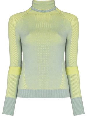 Holden high neck knitted top - Green