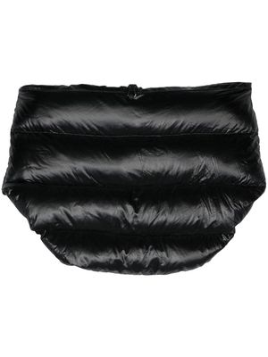 Holden padded duck-down neck warmer scarf - Black