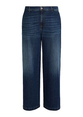 Holly Stretch Wide-Leg Jeans