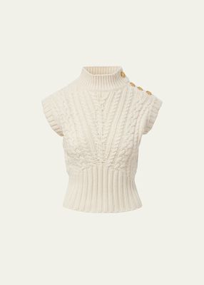 Holton Cable-Knit Vest